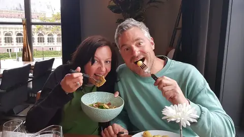 Edith en Arend, je gastvrouw en gastheer